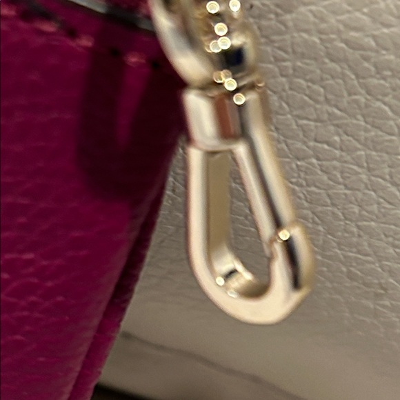 Kate Spade Magenta Mini Leather Wristlet - Picture 3 of 11
